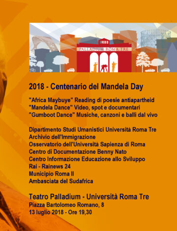 CENTENARIO NELSON MANDELA - Teatro Palladium Roma