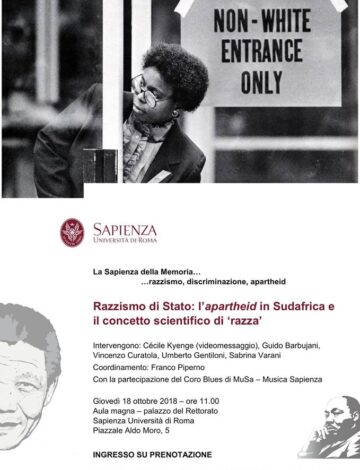 Razzismo di Stato: l’apartheid in Sudafrica e il concetto scientifico di ‘razza’