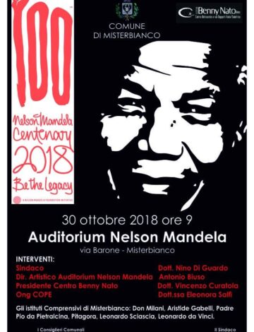 Centenario Nelson Mandela nel Comune di Misterbianco