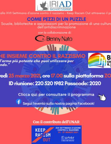 BIBLIOTECHE INSIEME CONTRO IL RAZZISMO